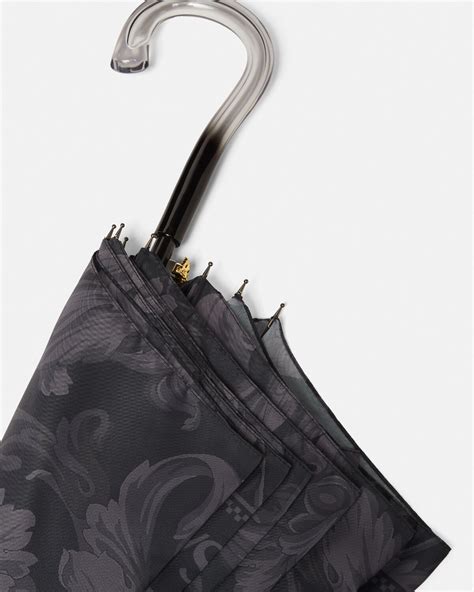 Barocco Umbrella Black,Silver 